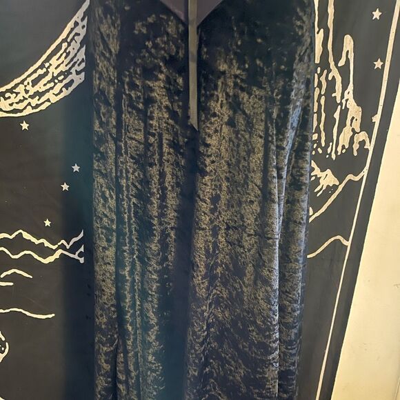 Extremely Rare Blackout Corset Velvet Dress - Zipper Does Not Work - Picture 3 of 10